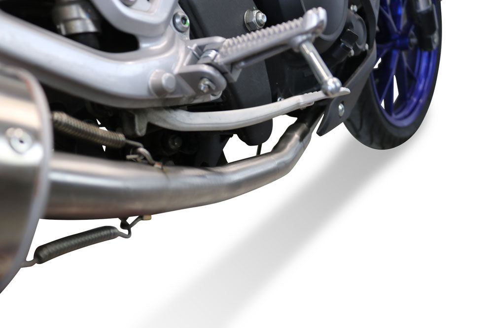 Yamaha Mt 125 2021-2024 Exhaust GPR Full System Satinox