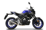 Yamaha Mt 125 2021-2024 Exhaust GPR Full System Deeptone Inox