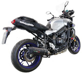 GPR Exhaust System Yamaha Tracer 900 FJ09 TR 2021-2023, Furore Evo4 Nero, Full System Exhaust, Including Removable DB Killer