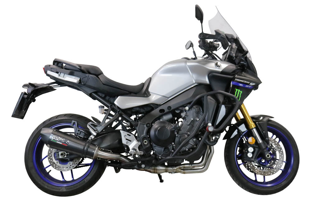 GPR Exhaust System Yamaha Tracer 900 FJ09 TR 2021-2023, Gpe Ann. Poppy, Full System Exhaust, Including Removable DB Killer