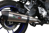 GPR Exhaust System Yamaha Tracer 900 FJ09 TR 2021-2023, Gpe Ann. titanium, Full System Exhaust, Including Removable DB Killer