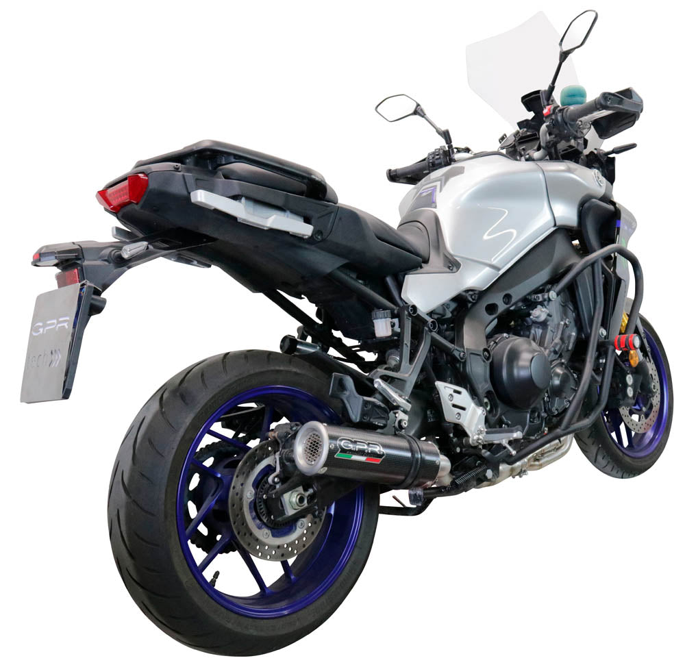 GPR Exhaust System Yamaha Tracer 900 FJ09 TR 2021-2023, M3 Poppy , Full System Exhaust, Including Removable DB Killer