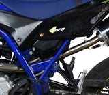 GPR Exhaust System Yamaha WR125R 2009-2011, Furore Nero, Slip-on Exhaust Including Removable DB Killer and Link Pipe