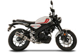 GPR Exhaust System Yamaha XSR125 2021-2023, M3 Inox , Full System Exhaust, Including Removable DB Killer