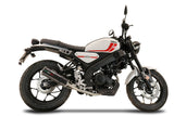 GPR Exhaust System Yamaha XSR125 2021-2023, M3 Poppy , Full System Exhaust, Including Removable DB Killer