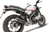 GPR Exhaust System Yamaha XSR125 2021-2023, M3 Poppy , Full System Exhaust, Including Removable DB Killer