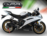 GPR Exhaust System Yamaha Yzf R6 2006-2016, Gpe Ann. Poppy, Slip-on Exhaust Including Removable DB Killer and Link Pipe