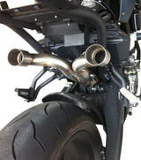 GPR Exhaust System Yamaha MT03 660 2006-2013, Furore Nero, Dual slip-on Including Removable DB Killers and Link Pipes