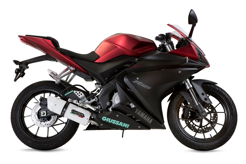 Yamaha Yzf-R 125 2014-2016  Exhaust GPR Full System Albus Ceramic