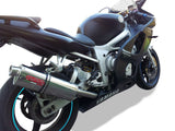 GPR Exhaust System Yamaha Yzf R6 1999-2002, Trioval, Slip-on Exhaust Including Removable DB Killer and Link Pipe