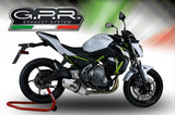 GPR Exhaust System Kawasaki Z650 ER 650 H 2021-2023, Albus Evo4, Full System Exhaust, Including Removable DB Killer