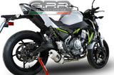 GPR Exhaust System Kawasaki Z650 ER 650 H 2021-2023, Albus Evo4, Full System Exhaust, Including Removable DB Killer