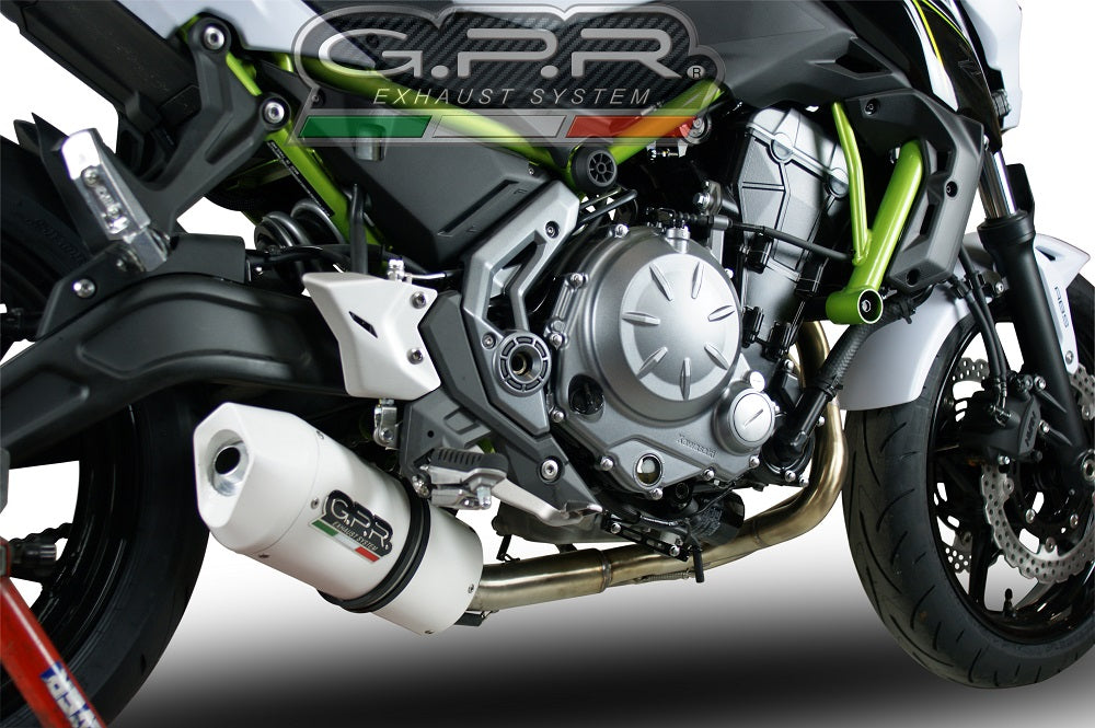 GPR Exhaust System Kawasaki Ninja 650 2021-2023, Albus Evo4, Full System Exhaust, Including Removable DB Killer