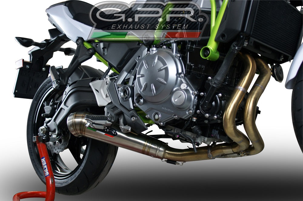 GPR Exhaust System Kawasaki Ninja 650 2021-2023, Powercone Evo, Full System Exhaust, Including Removable DB Killer