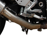 GPR Exhaust System Kawasaki Z750 Z750R 2007-2014, Ghisa , Slip-on Exhaust Including Removable DB Killer and Link Pipe