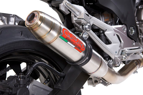 Kawasaki Z800E 2009-2016  Exhaust GPR Slip-on Deeptone Inox