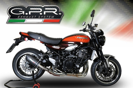 Kawasaki Z900RS 2021-2024 Exhaust GPR Slip-on Furore Evo4 Nero