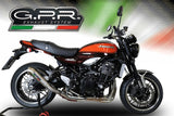 GPR Exhaust System Kawasaki Z900RS ZR900C 2021-2023, Powercone Evo, Slip-on Exhaust Including Removable DB Killer and Link Pipe