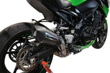 GPR Exhaust System Kawasaki Z900 - ZR900B Full Power 2021-2023, GP Evo4 Poppy, Slip-on Exhaust Including Removable DB Killer and Link Pipe