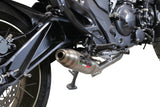 GPR Exhaust System Zontes 350 R1 2022-2023, Deeptone Inox, Full System Exhaust, Including Removable DB Killer