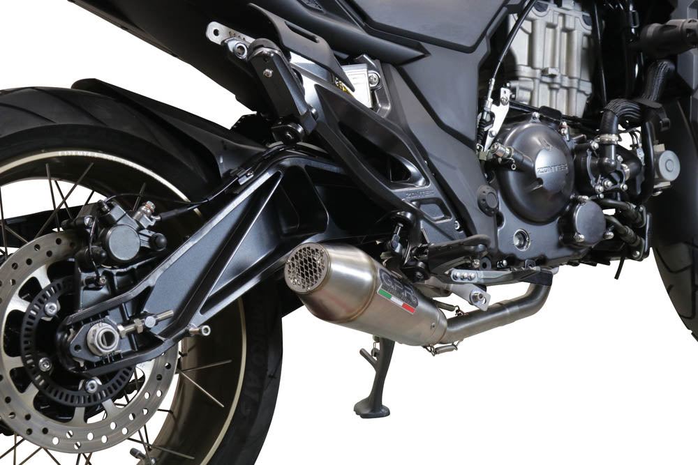 GPR Exhaust System Zontes 350 R1 2022-2023, Ultracone, Full System Exhaust, Including Removable DB Killer