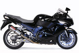 GPR Exhaust System Kawasaki ZZR1400 2006-2007, Gpe Ann. titanium, Dual slip-on Including Removable DB Killers and Link Pipes