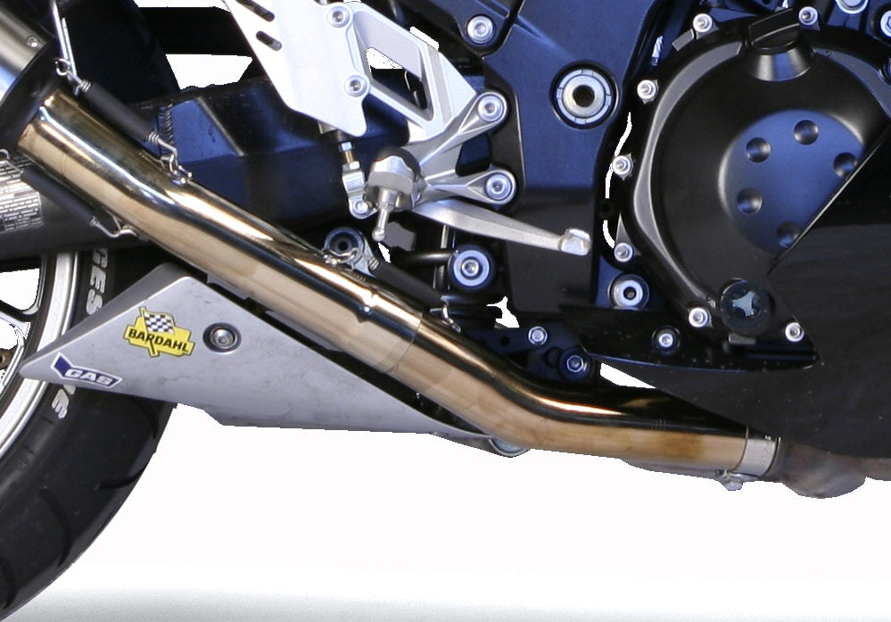 GPR Exhaust System Kawasaki ZZR1400 2006-2007, M3 Poppy , Dual slip-on Including Removable DB Killers and Link Pipes