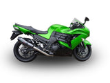 GPR Exhaust System Kawasaki ZZR1400 2008-2011, Gpe Ann. Poppy, Dual slip-on Including Removable DB Killers and Link Pipes