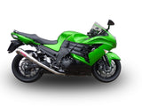 GPR Exhaust System Kawasaki ZZR1400 2017-2020, Powercone Evo, Dual slip-on Including Removable DB Killers and Link Pipes