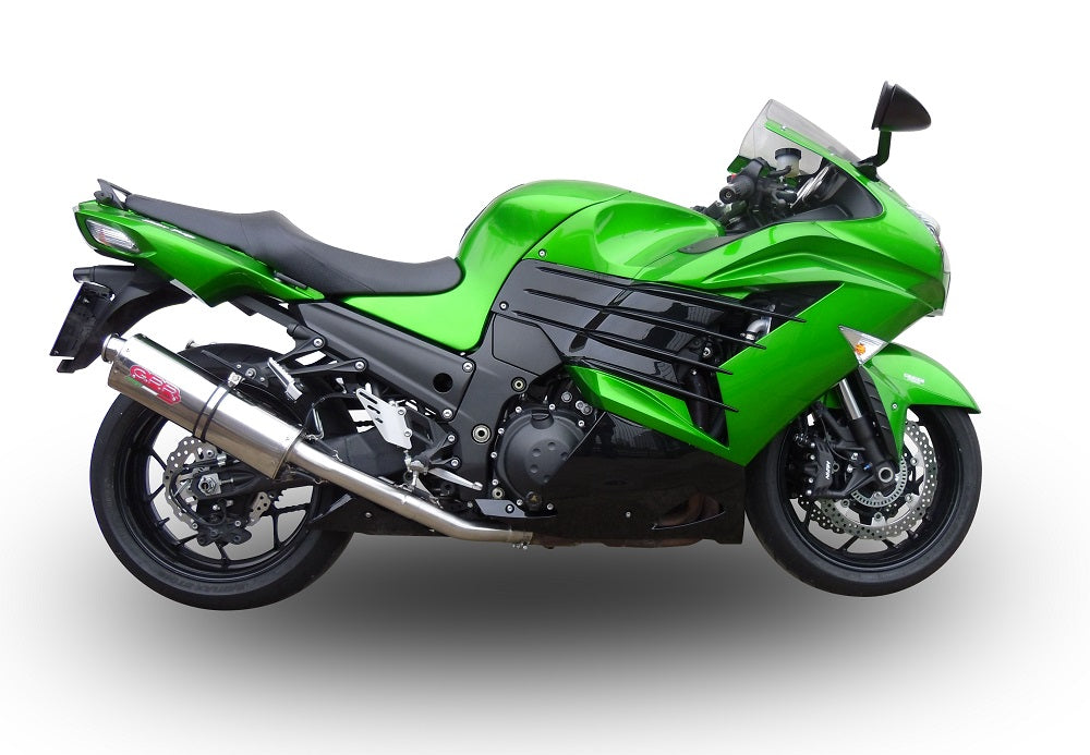 Kawasaki Zzr 1400 2023-2024 USA Exhaust GPR Double Slip-on Trioval