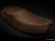 Tiumph Thruxton dark brown 2004-2015 seat covers Luimoto Sixty61