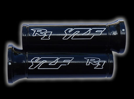 yamaha r1 engraved black grips