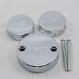 chrome ducati 2 brake reservoir caps and 1 clutch for ducati