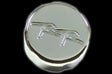 rr front brake reservoir cap chrome