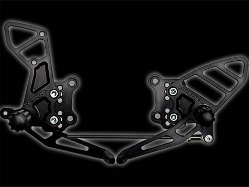 Vortex Rearsets Black Suzuki SV 650S 2003-2009 SV1000 2003-2009 RS505K