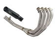 Suzuki GSXR 1000 Exhaust 2005-2006 4-to-1 Shorty Black Pipe Sixty61