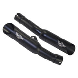 Kawasaki ZX-14R Exhaust 2008-2011 Slip On Shorty Black Pipe at Sixty61.com.  Free shipping over $199.00.