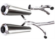 Yamaha Vmax Voodoo Exhaust 2009-2020 Polished Sixty61