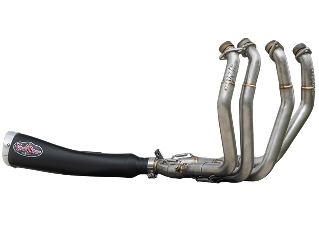 Hayabusa Exhaust 1999-2024 Mojo in Black by Voodoo Sixty61