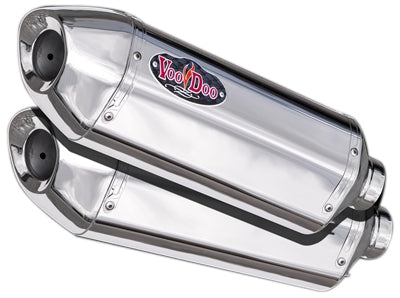 Kawasaki ZX-14R Exhaust 2012-2024 Performance Polished Silver Pipe Sixty61