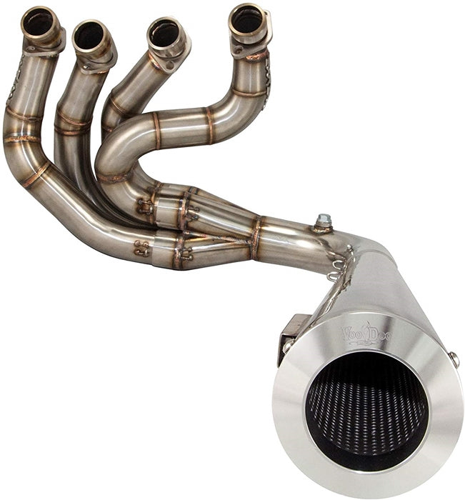 Kawasaki ZX14R 2006-2025 Sidewinder Exhaust in Polished by Voodoo