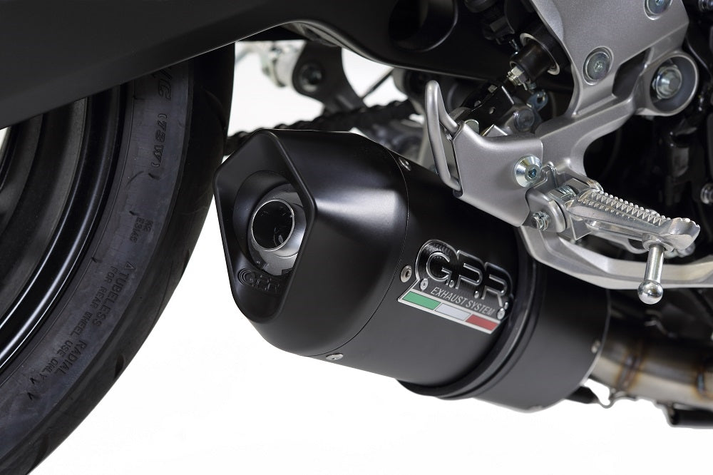 Yamaha FZ09 MT09 2014-2016 Exhaust,  Slip On, Street Legal, Furore Nero Model, Includes Link Pipe and DB Killer by GPR